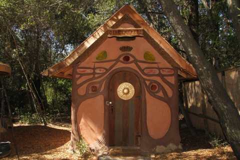 Spend The Night In A Real-Life Gingerbread House When You Visit Northern California's Quirkiest Airbnb