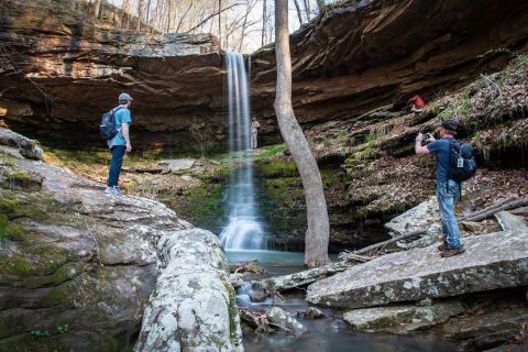 Chase A Waterfall Or Three On Your Way To Hawksbill Crag In Arkansas