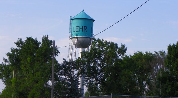 Lehr, North Dakota Is The Smallest City In America To Be Part Of Two Counties