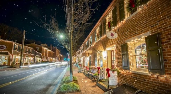 Stroll And Shop Among Twinkling Lights At Every Turn In Frederick, Maryland