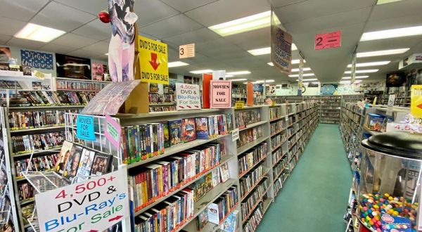 One Of The Last Video Stores In Minnesota, Video Universe, Has More Than 50,000 Movies For Sale