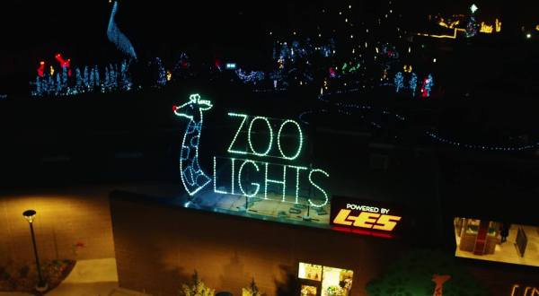 Even The Grinch Would Marvel At The Zoo Lights At Lincoln Children’s Zoo In Nebraska