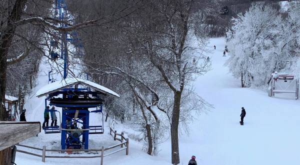 Huff Hills, The Largest Ski Area In North Dakota, Is A Winter Recreation Paradise
