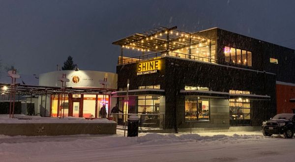A Former Montana Service Station Is Now SHINE Beer Sanctuary