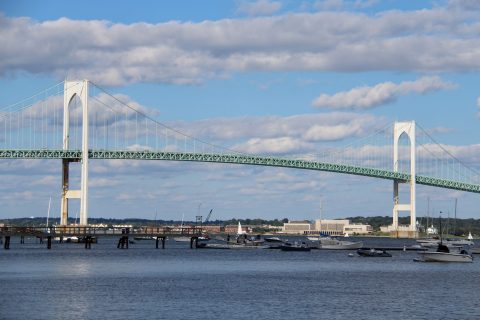 The Longest Swinging Bridge In Rhode Island Can Be Found In Newport And The Views Are Unbeatable
