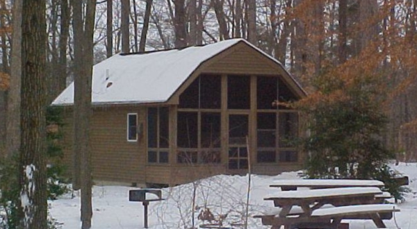 You’ll Find A Luxury Glampground At Killens Pond State Park In Delaware, It’s Ideal For Winter Snuggles And Relaxation