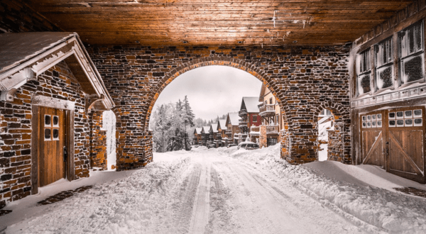 The Winter Village At Snowshoe Mountain Resort In West Virginia Will Enchant You Beyond Words