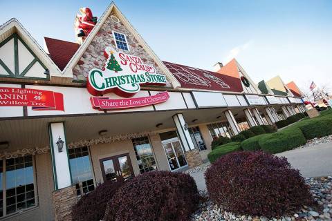 Get In The Spirit At The Biggest Christmas Store In Indiana: Santa Claus Christmas Store