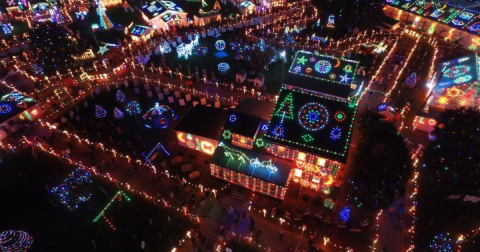 The Pennsylvania Christmas Display That's Been Named Among The Most Beautiful In The World