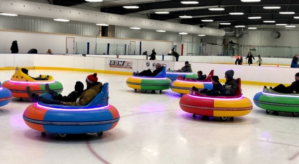 Bumper Cars On Ice Are Here In Michigan And They Look Like Loads Of Fun