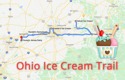 Take This Delicious Ice Cream Trail Through Ohio To Satisfy Your Sweet Tooth