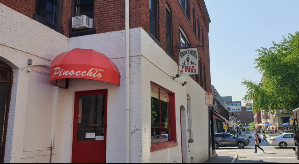 Pinocchio’s Pizza & Subs Is A Tiny Spot That Serves The Best Sicilian Slice In Massachusetts