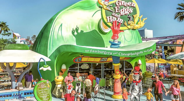 Indulge In Dr. Seuss-Inspired Cuisine From Green Eggs And Ham Cafe In Florida