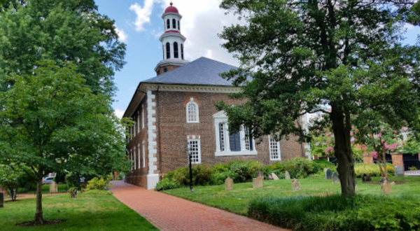 The Historic Christ Church In Alexandria, Virginia Is Older Than The Declaration Of Independence
