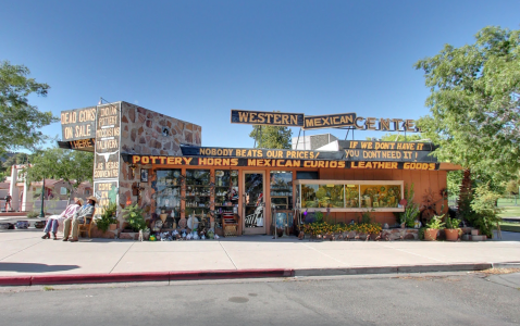 Peruse Beautiful Handmade Goods At This Roadside Gift Shop, The Western And Mexican Center, In Nevada