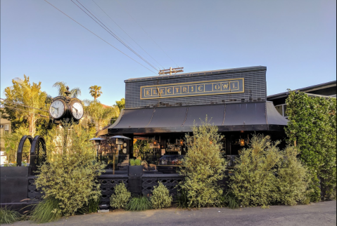 Dine Inside This Dreamy Restaurant In Southern California That's Reminiscent Of A Vintage Train Station