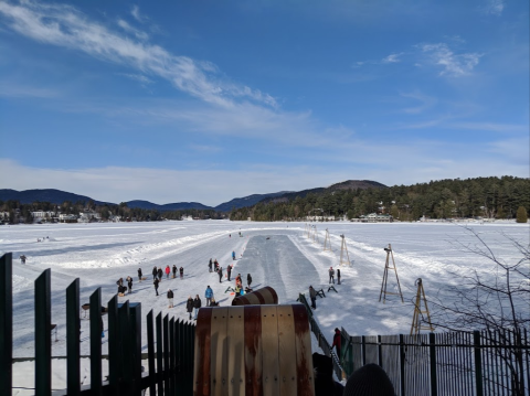 Ride The Longest Toboggan Chute In New York At Lake Placid’s Waterfront For A Day Of Pure Fun