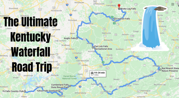 The Ultimate Kentucky Waterfall Road Trip Will Take You To 8 Scenic Spots In The State