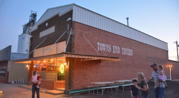 Sitting At The Western Edge Of Kansas, Towns End Tavern Is A Great Last Stop Before You Go