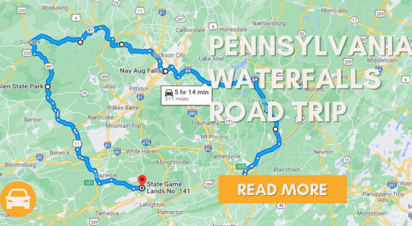 The Ultimate Pennsylvania Waterfall Road Trip Will Take You To 6 Scenic Spots In The State