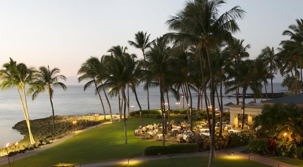 Eat Dinner Overlooking The Pacific At Brown’s Beach House In Hawaii