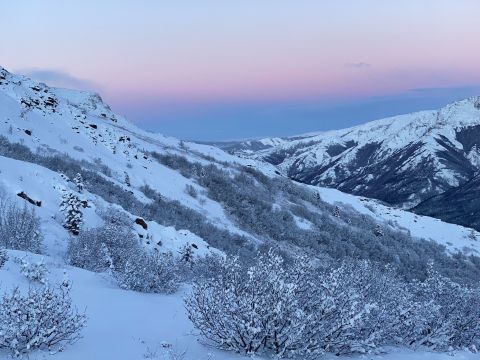 Take In The Frozen Views Of Denali National Park On The Mount Healy Overlook Trail This Winter