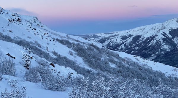 Take In The Frozen Views Of Denali National Park On The Mount Healy Overlook Trail This Winter