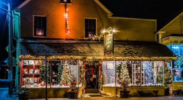 Get In The Spirit At The Christmas Shop, A Twinkling Holiday Store In Maryland
