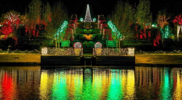 The Garden Of Lights At The Tulsa Botanic Gardens In Oklahoma Is A Dazzling Winter Tradition You’ll Want To See In Person