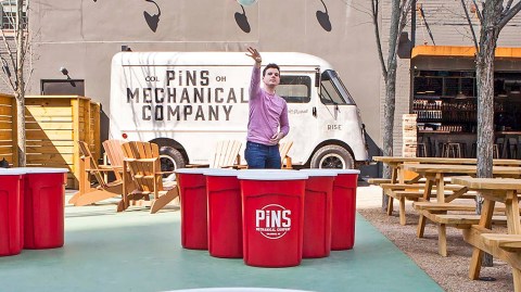 Go Bowling Or Play Your Favorite Arcade Games At Pins Mechanical Company, A New Bar And Arcade In Nashville