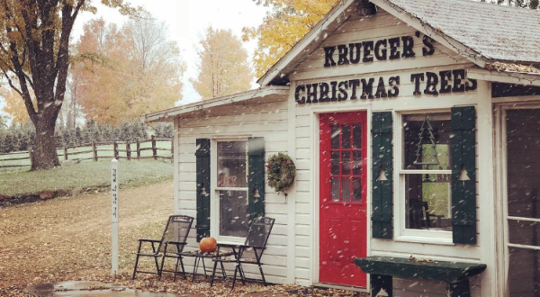 Take A Sleigh Ride Through An Idyllic Christmas Tree Farm At Krueger’s Tree Farm In Minnesota