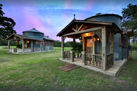 Get Away From It All With A Night In These Charming Silo Cottages Near Round Top, Texas
