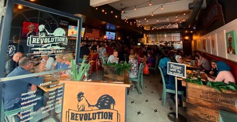 The Rotisserie Chicken And Whimsical Atmosphere Make Cincinnati's Revolution A Must-Try Dining Destination