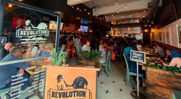 The Rotisserie Chicken And Whimsical Atmosphere Make Cincinnati’s Revolution A Must-Try Dining Destination