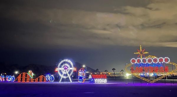 Drive Through Millions Of Lights At Las Vegas Motor Speedway In Nevada At This Holiday Display
