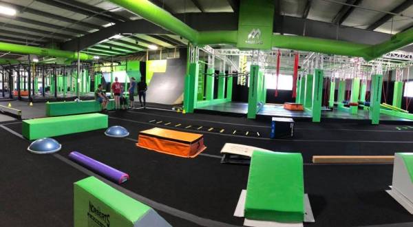The Largest Indoor Obstacle Park In Missouri Is Motus Ninja Warrior