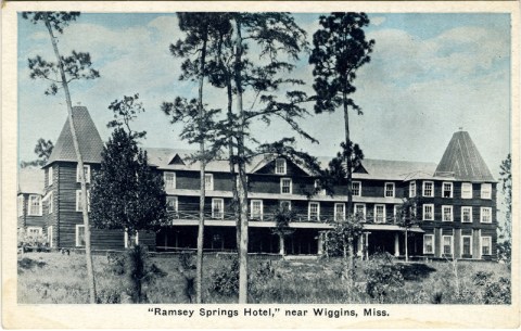 Once Believed To Have Natural Healing Powers, Hundreds Of People Trekked To Ramsey Springs In Mississippi          