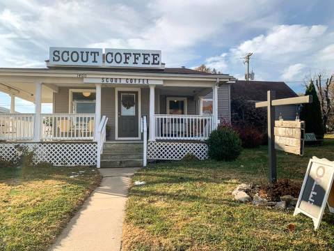 Sip A Specialty Drink At Scout Coffee, A Cozy Coffee Shop In Missouri