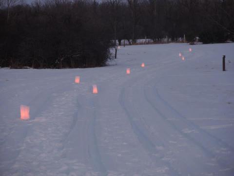 Walk Under The Full Moon Along A Lantern-Lit Trail During This Special Hike In North Dakota