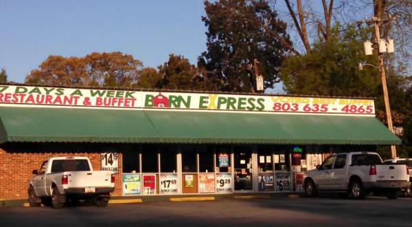 The Barn Express In South Carolina Looks Like A Convenience Store But Is Actually A Delicious Southern Buffet Restaurant