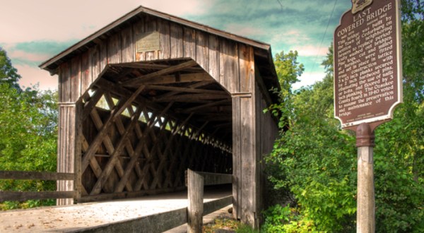 The Oldest Covered Bridge In Wisconsin Has Been Around Since 1876