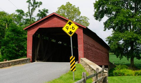 The Oldest Covered Bridge In Maryland Has Been Around Since 1843