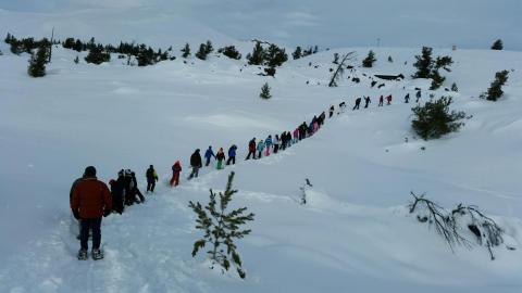 Snowshoe Across A Volcano When You Take A Guided Tour At Idaho's Craters Of The Moon This Winter