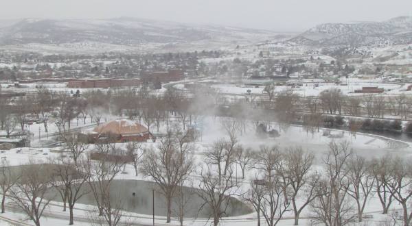 Hot Springs State Park Is Home To A Gorgeous Thermal Spring In Wyoming You Can Still Visit In The Wintertime