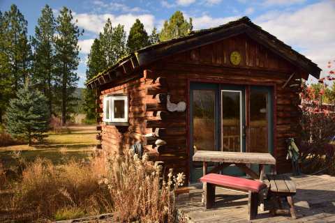 This Tiny One-Room Cabin On The Payette River In Idaho Makes For A Simple And Tranquil Escape