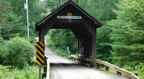 The Only Covered Bridge In Rhode Island Has Been Around Since 1986