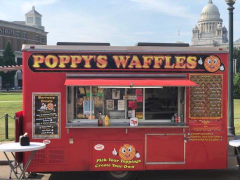Change The Way You See Waffles By Visiting Poppy's Waffles, A Rhode Island Food Truck