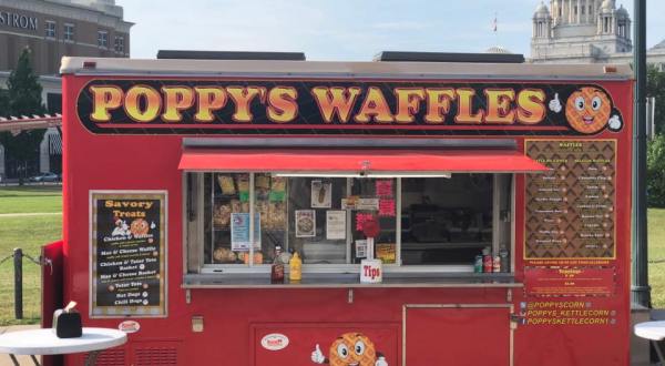 Change The Way You See Waffles By Visiting Poppy’s Waffles, A Rhode Island Food Truck