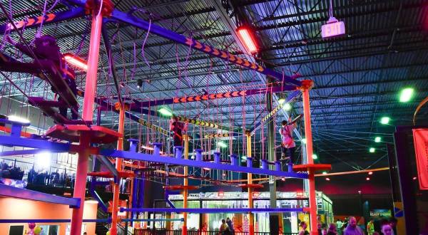 This Indoor Adventure Park In Northern California, Urban Air, Is Fun For The Whole Family