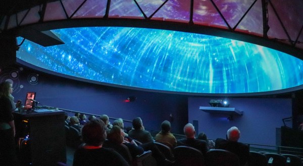 Take A Journey Through The Solar System Beneath A 30-Foot Sci-Dome At The Works In Ohio